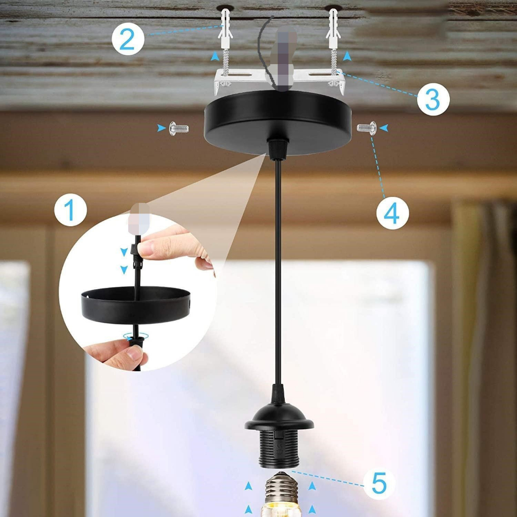 Mẫu 3L - Đèn gỗ ốp trần, đèn trang trí hình hoa sen, giá rẻ, đèn chùm đẹp