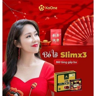 Giảm cân đông y slim X3 tặng kèm15v detox ban đêm - Hàng chính hãng tem nguyên