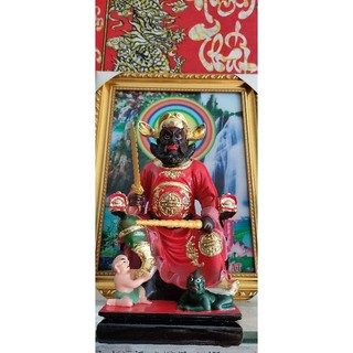 Tượng Thiên sư Chung quỳ 30 cm