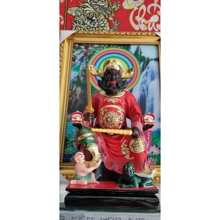 Tượng Thiên sư Chung quỳ 30 cm