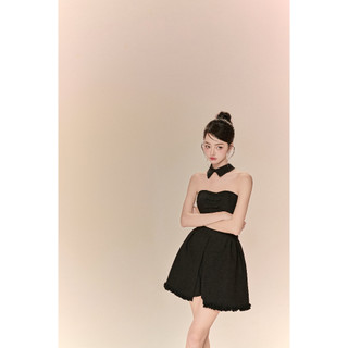 Joie des roses - jumpsuits tuyết nhung đen catie jump