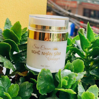 (FREE SHIP 50K) KEM CHỐNG NẮNG NGHỆ NHÂN SÂM SUN CREAM COLLAGEN