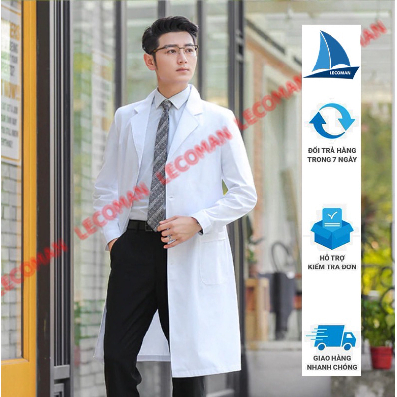 Áo bác sỹ  dài tay-ngắn tay hàng cao cấp