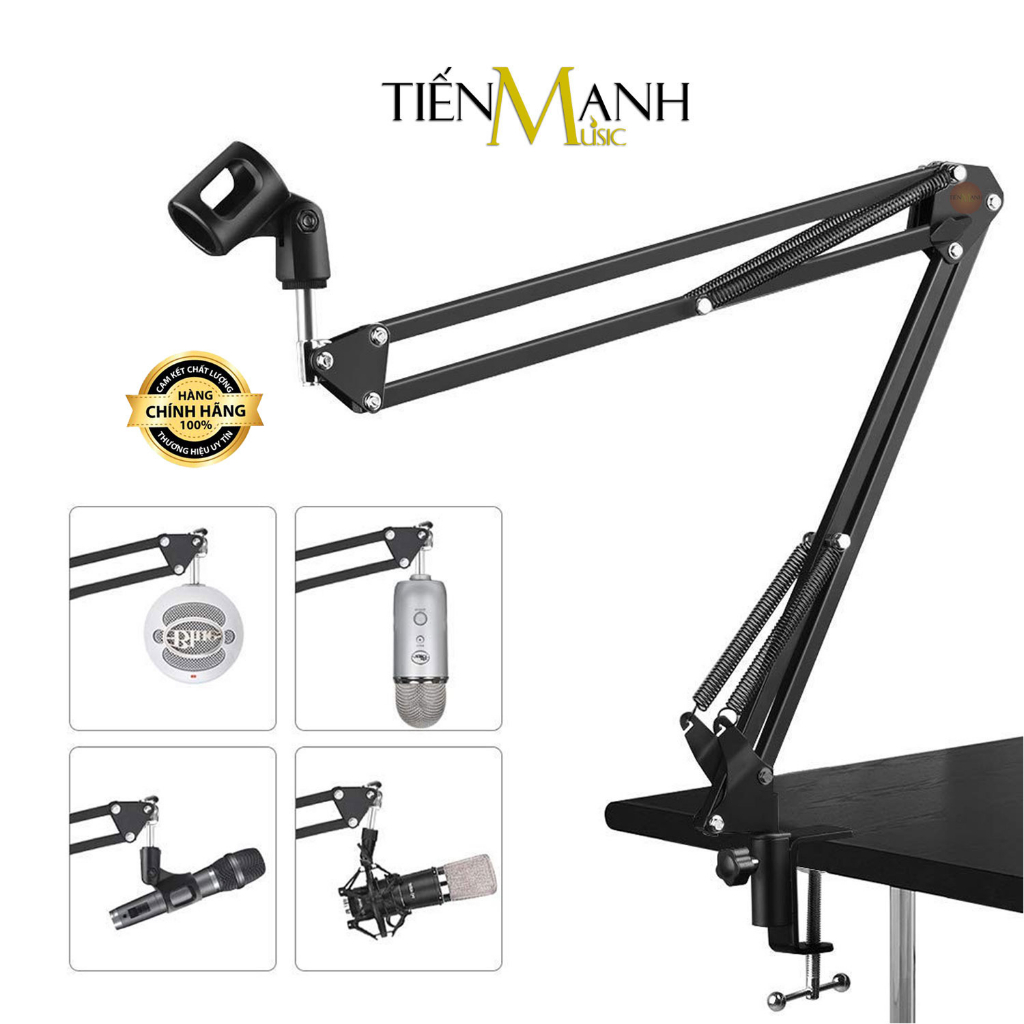 Chân Micro Kẹp Bàn Thu Âm LiveStream Arm NB35, NB37, NB39 - Giá Đỡ Đế Mic Stand NB-35, NB-37, NB-39 Microphone