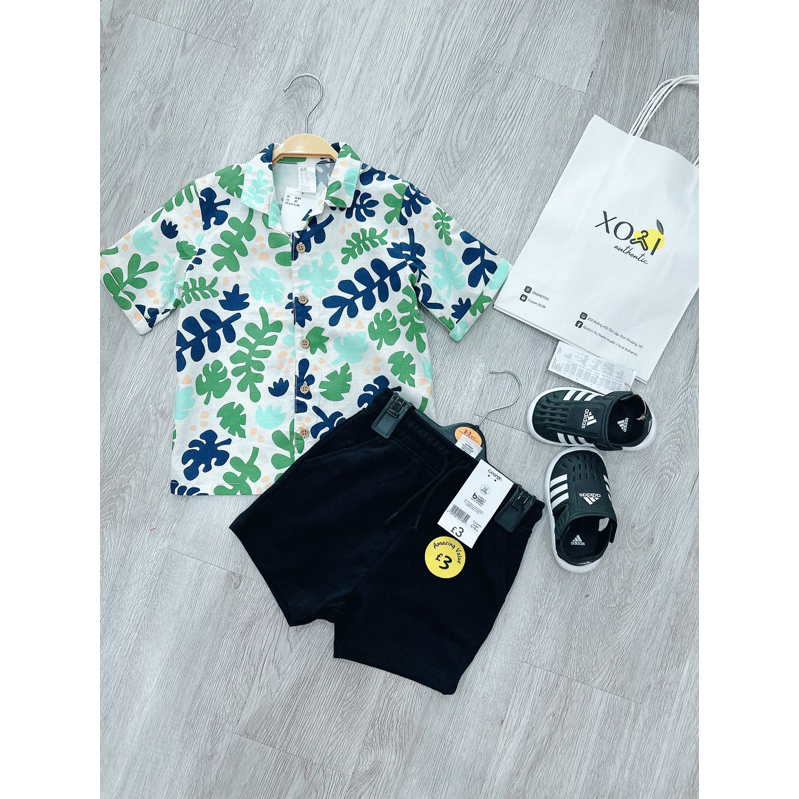 Áo sơ mi cho bé HM auth