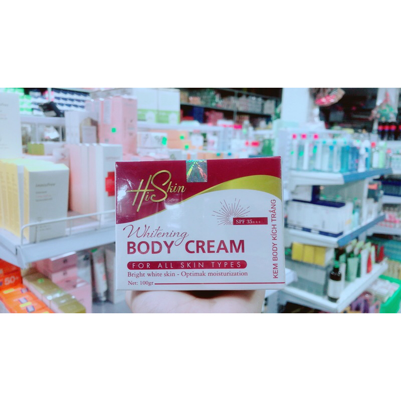 Body HISkin trắng da hàng CHÍNH HÃNG
