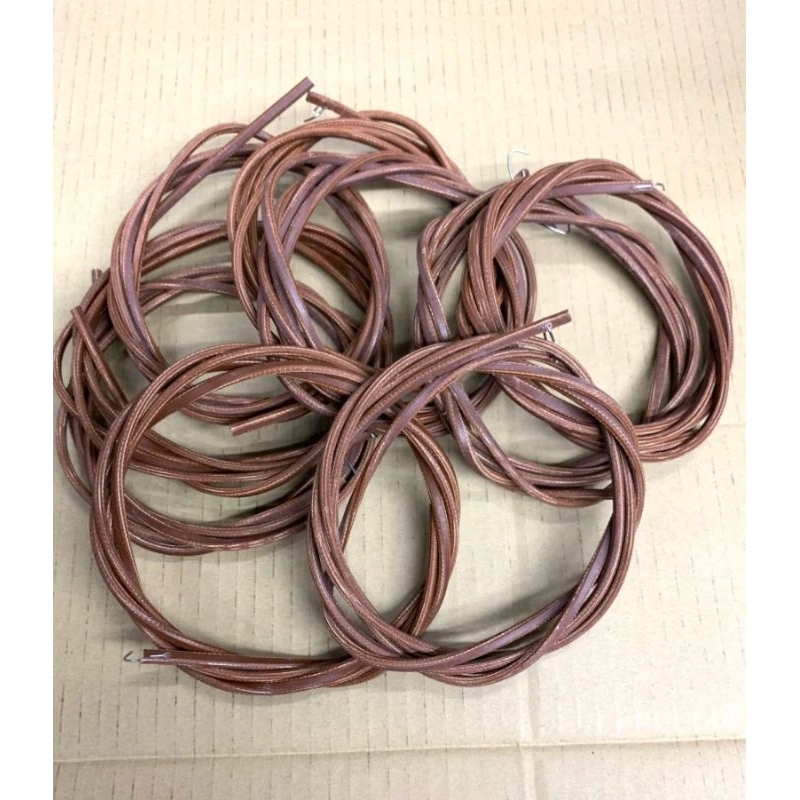 Dây curoa , dây đai, dây da dùng để nối đạp chân cho máy may  gia đình, ko dùng motơ...