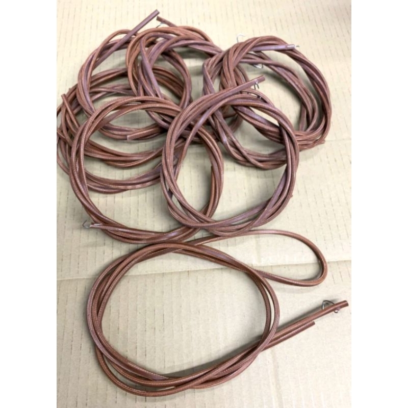 Dây curoa , dây đai, dây da dùng để nối đạp chân cho máy may  gia đình, ko dùng motơ...