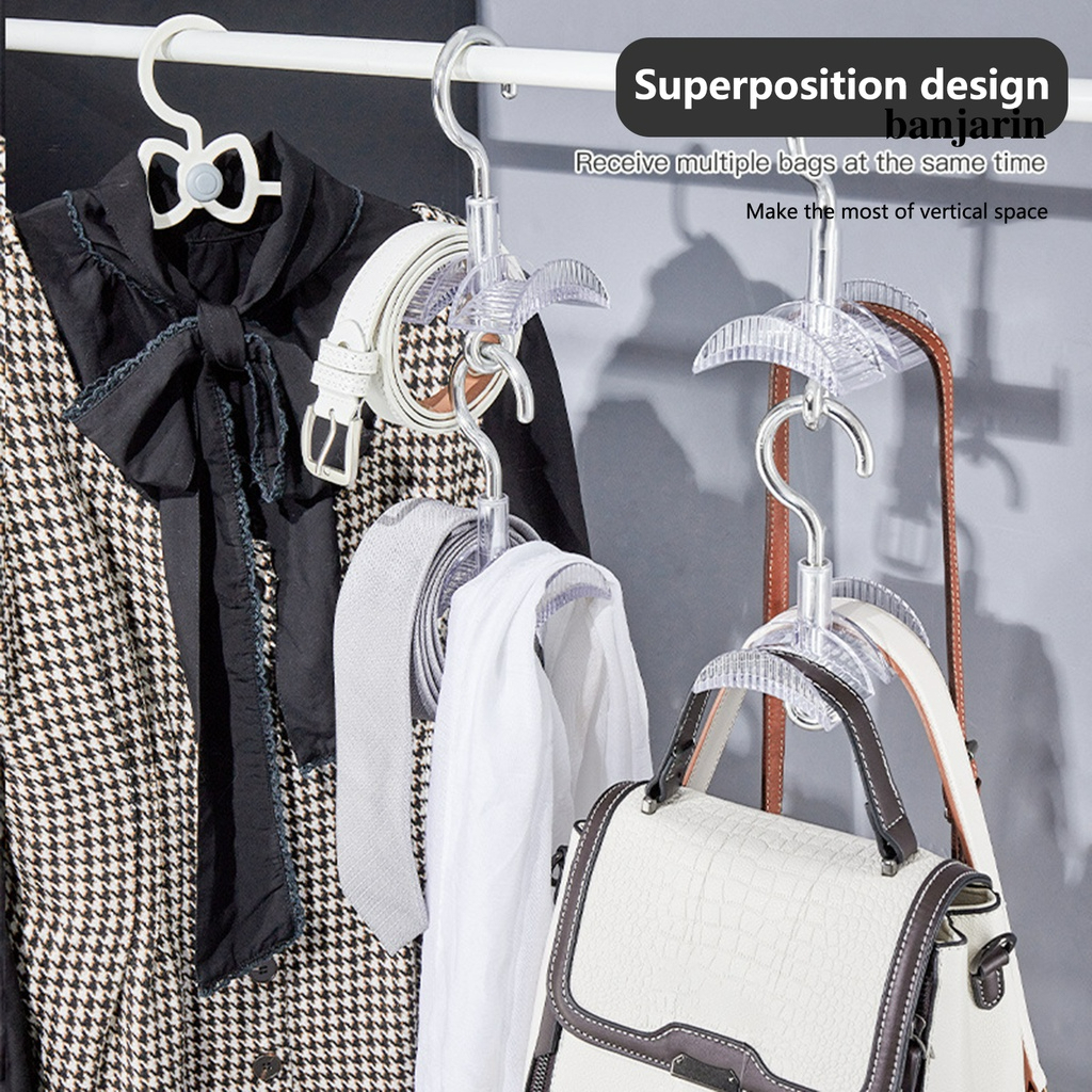 Móc Treo Phơi Túi Xách - Thông Minh Chuyên Dụng - Kiểu 2 Làn (MT01)