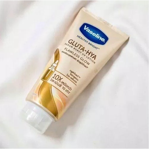 Sữa Dưỡng Thể Trắng Da Vaseline Healthy Bright Gluta HYA Serum 10X ban ngày và ban đêm