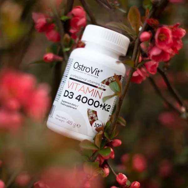 Ostrovit Vitamin D3 4000 K2 - Hỗ trợ Xương Khớp - 110 Viên