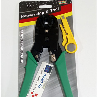 Kềm mạng Networking & Tool 315: (Bấm cho 4 Pin - 6 Pin - 8 Pin  - Tool nhấn