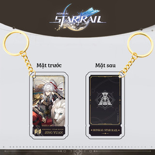 [29 mẫu] Móc khóa mica game Honkai: Star Rail - Mẫu 2 (Loại cao cấp - Hình in ép giữa 2 mặt mica)