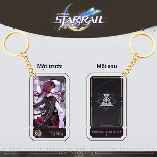 [29 mẫu] Móc khóa mica game Honkai: Star Rail - Mẫu 2 (Loại cao cấp - Hình in ép giữa 2 mặt mica)