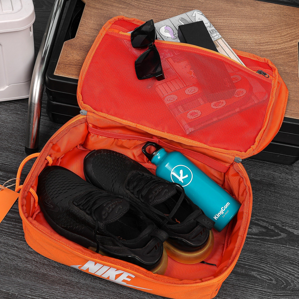 Túi Đựng Giày Đá Bóng Hàng Xuất Xịn Vải Polyester Chống Nước Túi Để Giày Du Lịch Bảo Hành Trọn Đời Khóa Kéo Đường May