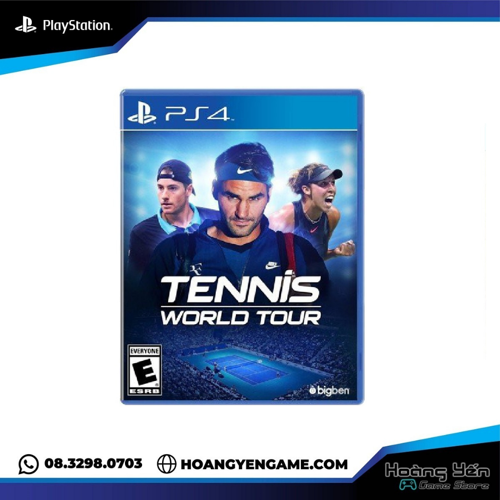 Đĩa Game Ps4 Tennis World Tour
