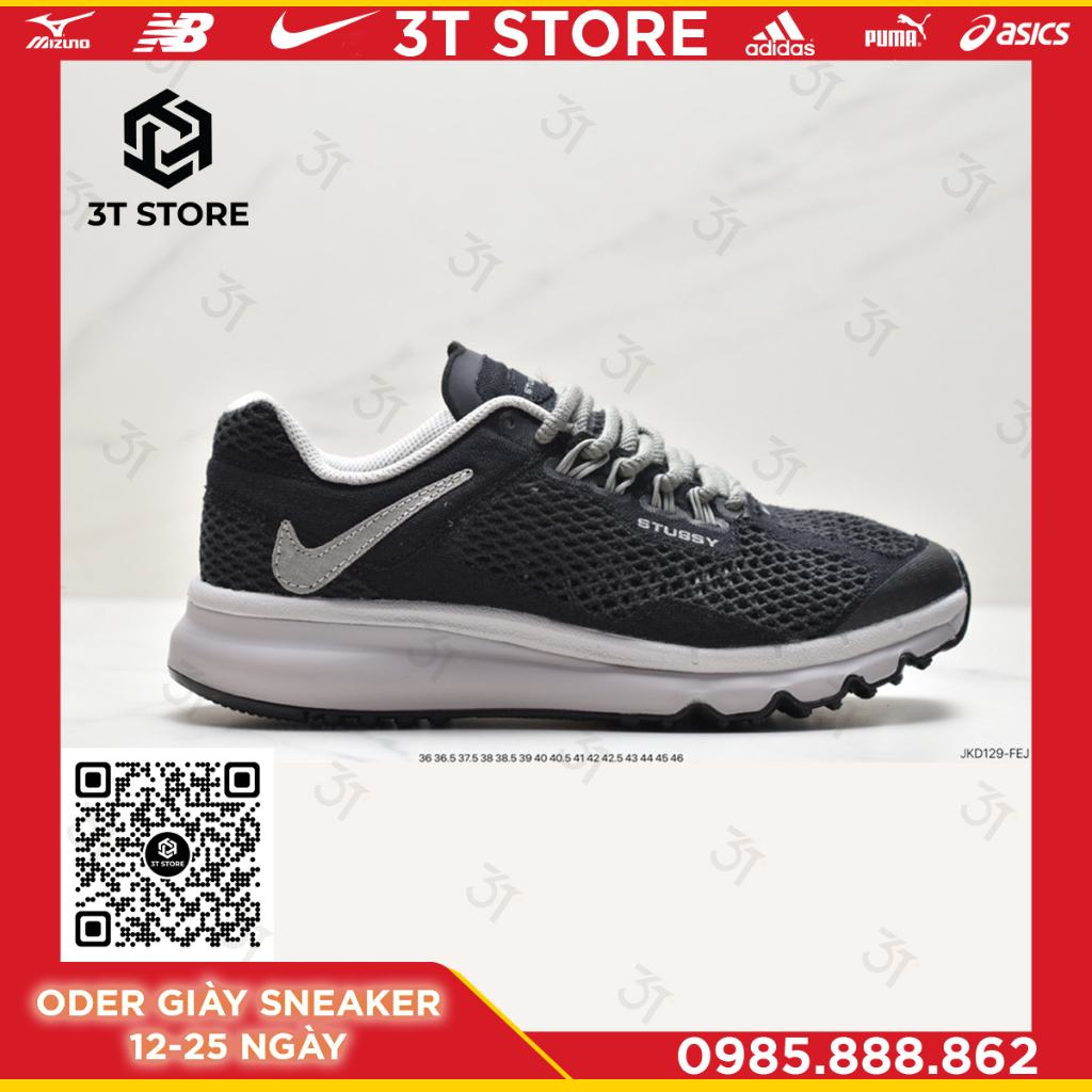 GIÀY SNEAKER MÃ SẢN PHẨM: DM6447-008_Stussy x NK Air Max 2013 "Fossil"_FULL BOX_FREE SHIP TOÀN QUỐC