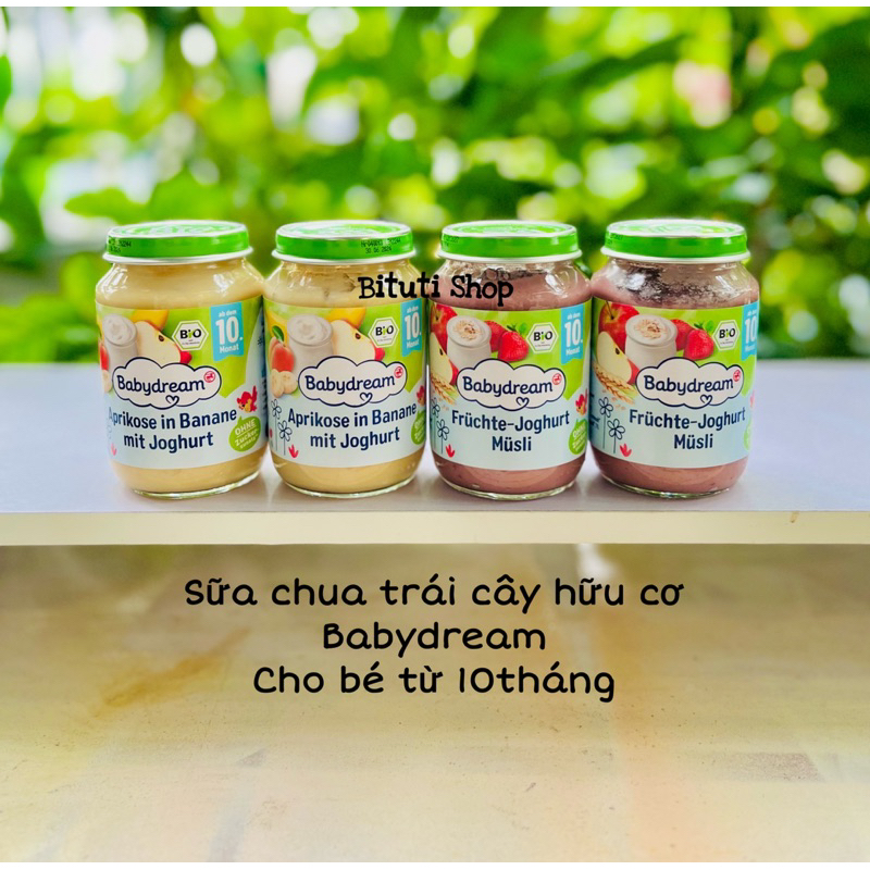 Sữa chua ngũ cốc hữu cơ Babydream cho bé từ 10 tháng 190g - Bituti Shop