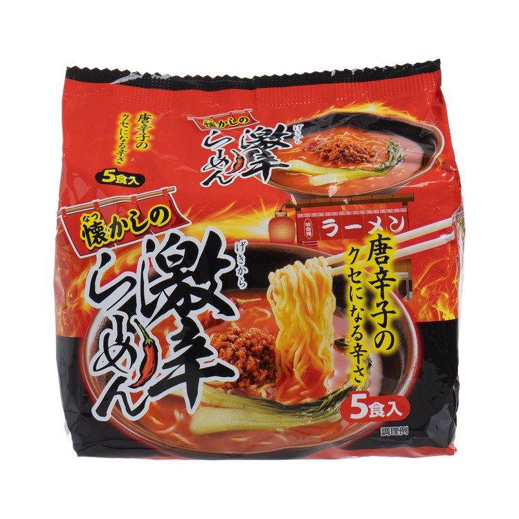 Mì Ramen, mì xào Yakisoba Nhật Bản túi 5 gói nhỏ, vị miso, nước tương, muối, thịt heo