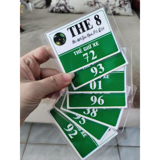 Combo 100 thẻ giữ xe