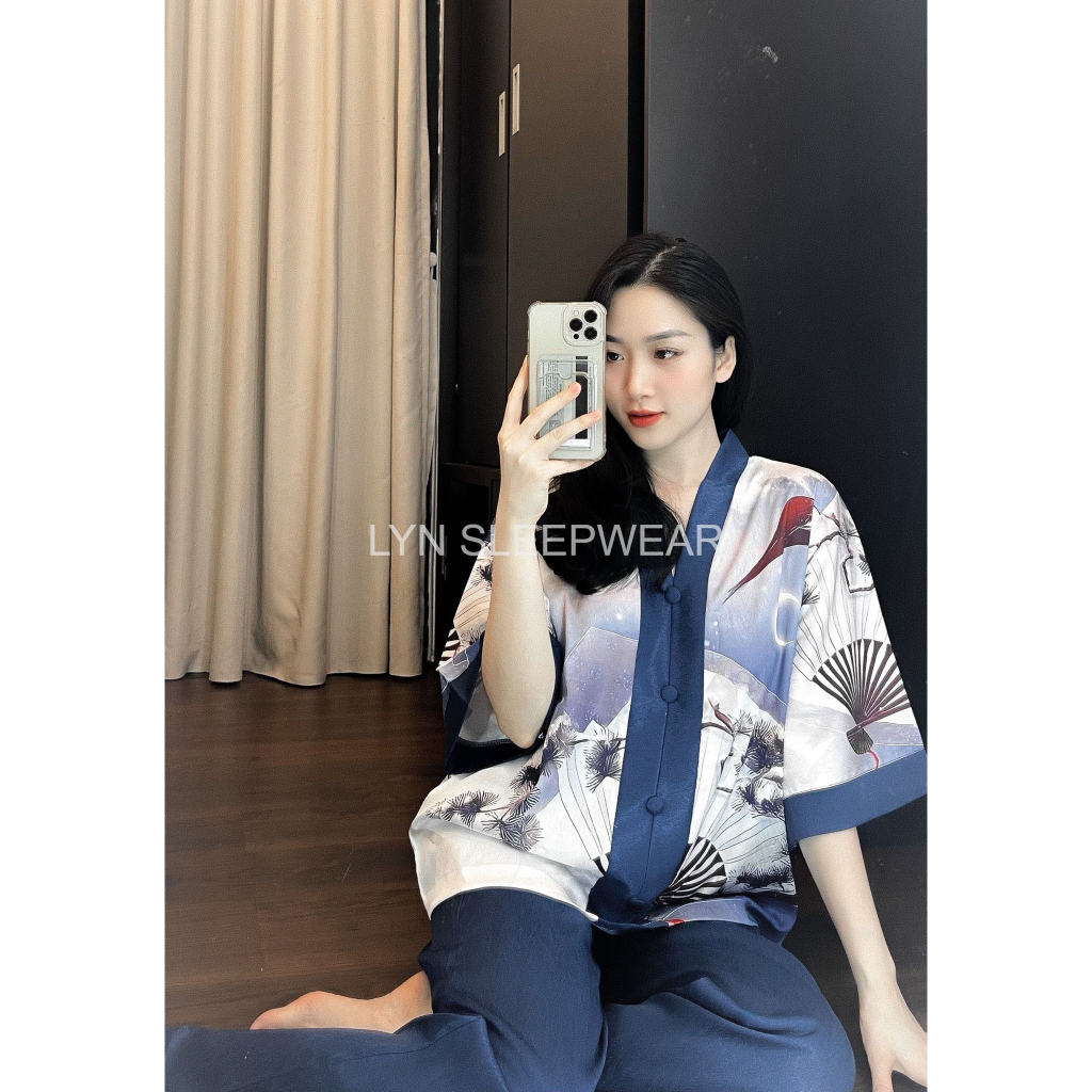 ĐỒ LAM, PHÁP PHỤC ĐI CHÙA BIGSIZE 40-90KG. LỤA XƯỚC