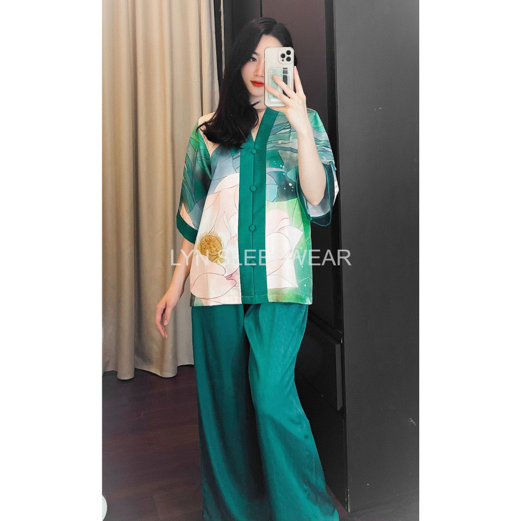 ĐỒ LAM, PHÁP PHỤC ĐI CHÙA BIGSIZE 40-90KG. LỤA XƯỚC