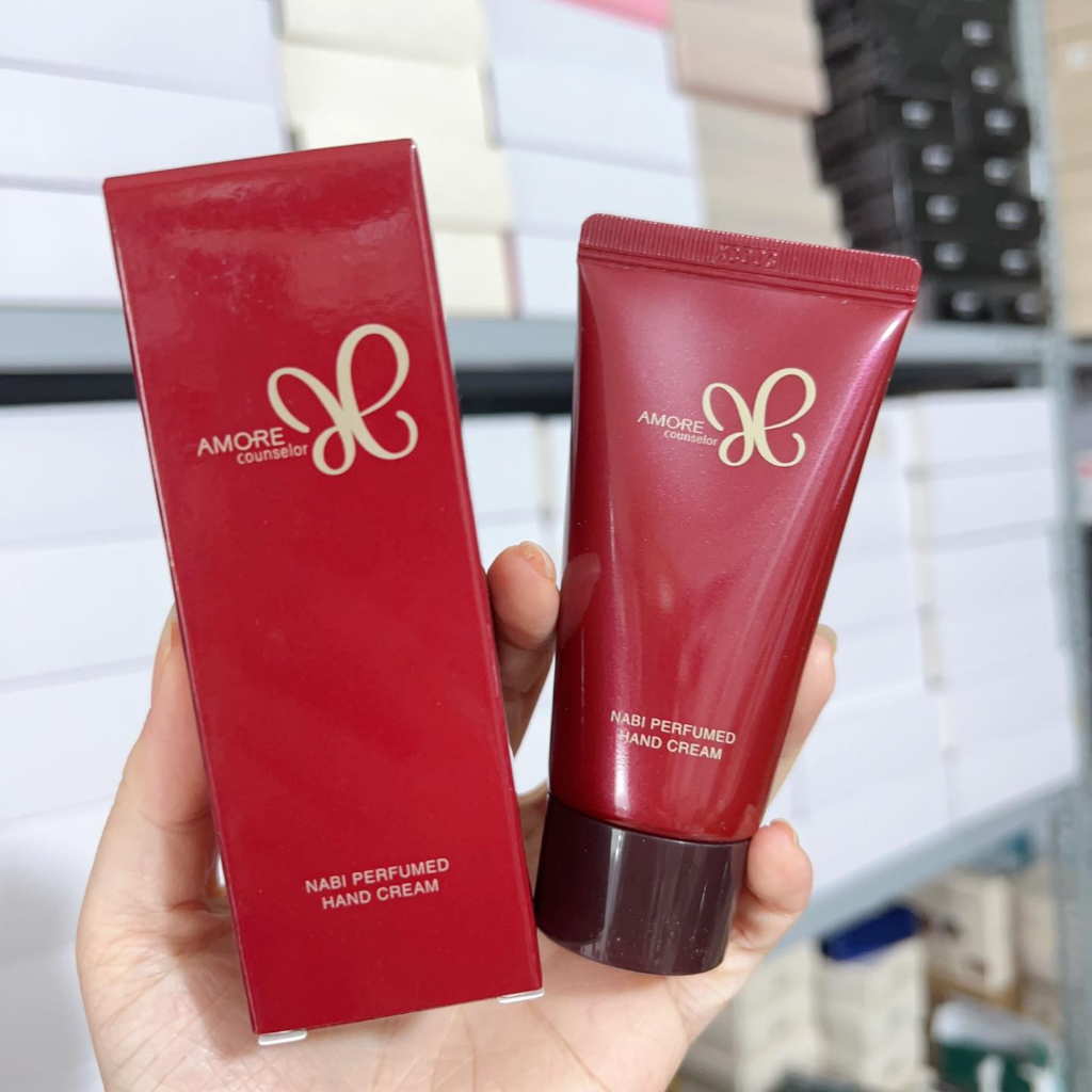 Tuýp Kem dưỡng ẩm da tay làm sáng da ,chống nhăn chống lão hóa AMORE PACIFIC NABI PERFUMED HAND CREAM 50ml