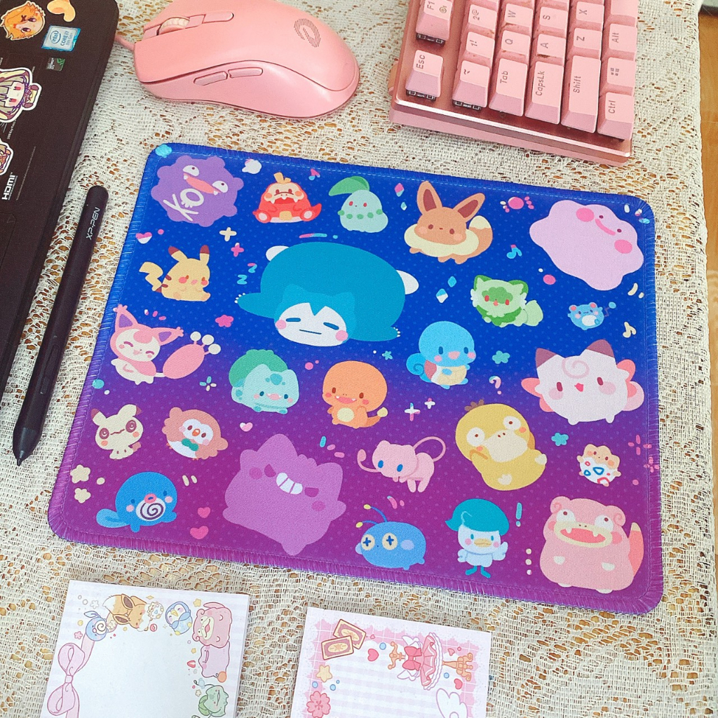 Lót chuột Pokemon siêu dễ thương