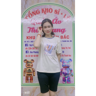 ao xuông cổ tron
