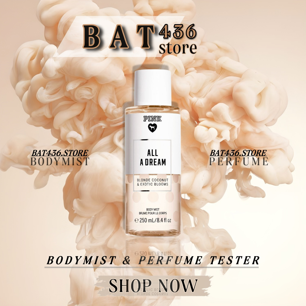 ⚜BAT436⚜ Body Mist 𝗩𝗜𝗖𝗧𝗢𝗥𝗜𝗔'𝗦 𝗦𝗘𝗖𝗥𝗘𝗧 PINK All a Dream