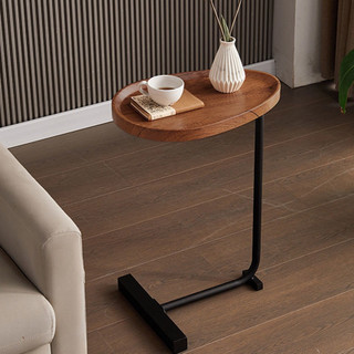 Bàn Trà cafe chân thép uốn sơn tĩnh điện mặt gỗ phủ PVC hiện đại