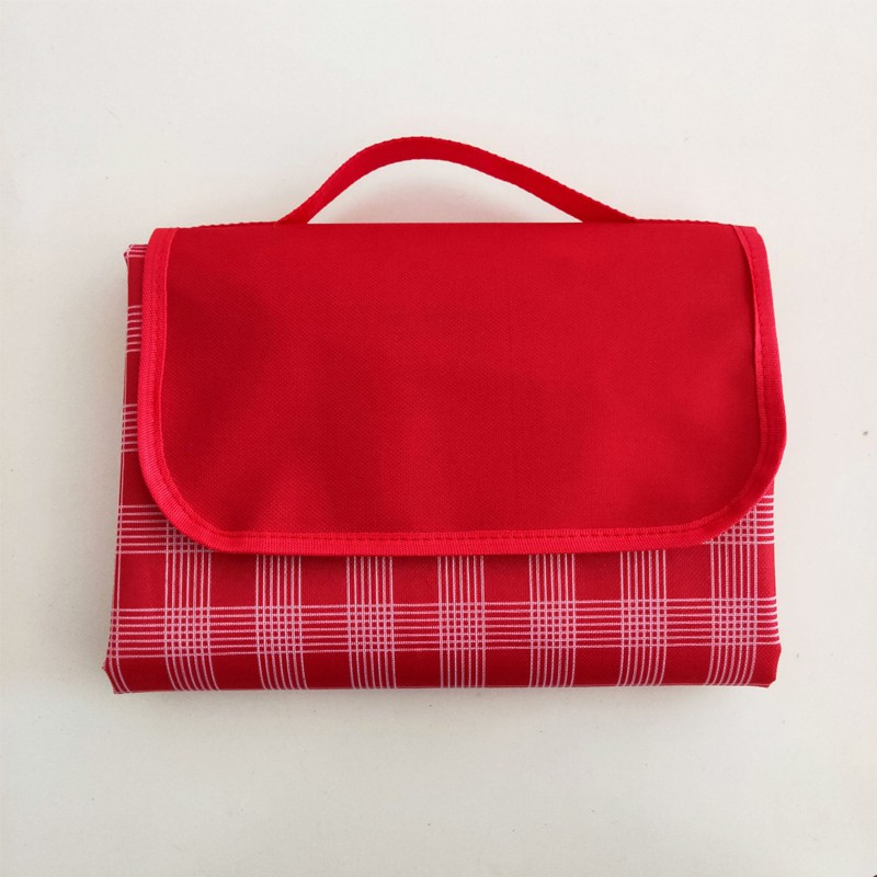 Thảm Picnic, Thảm Dã Ngoại Du Lịch Họa Tiết Caro Gấp Gọn, Chống Thấm Nước - Gia Dụng Tý Tẹo