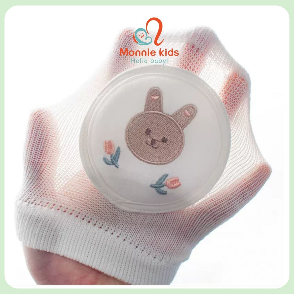 Bọc bảo vệ đầu gối cho bé tập bò MKMD, bao gối nhiều hoạ tiết - Monnie Kids