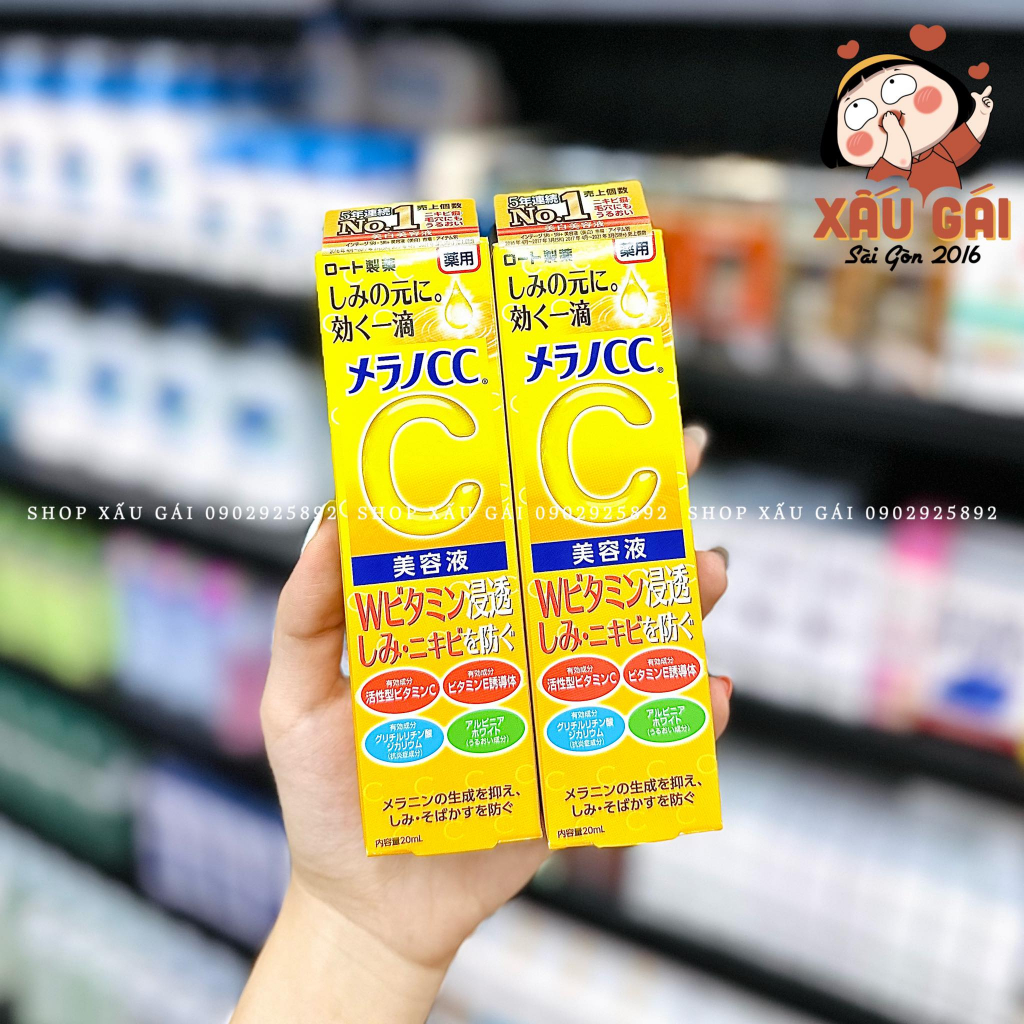Tinh Chất Melano CC Mờ Thâm Serum Vitamin C 20ml