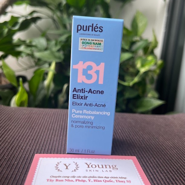 Purles 131 ANTI-ACNE ELIXIR - Tinh Chất Điều Tiết Dầu, Kháng Khuẩn Và Thu Nhỏ Lõ Chân Lông