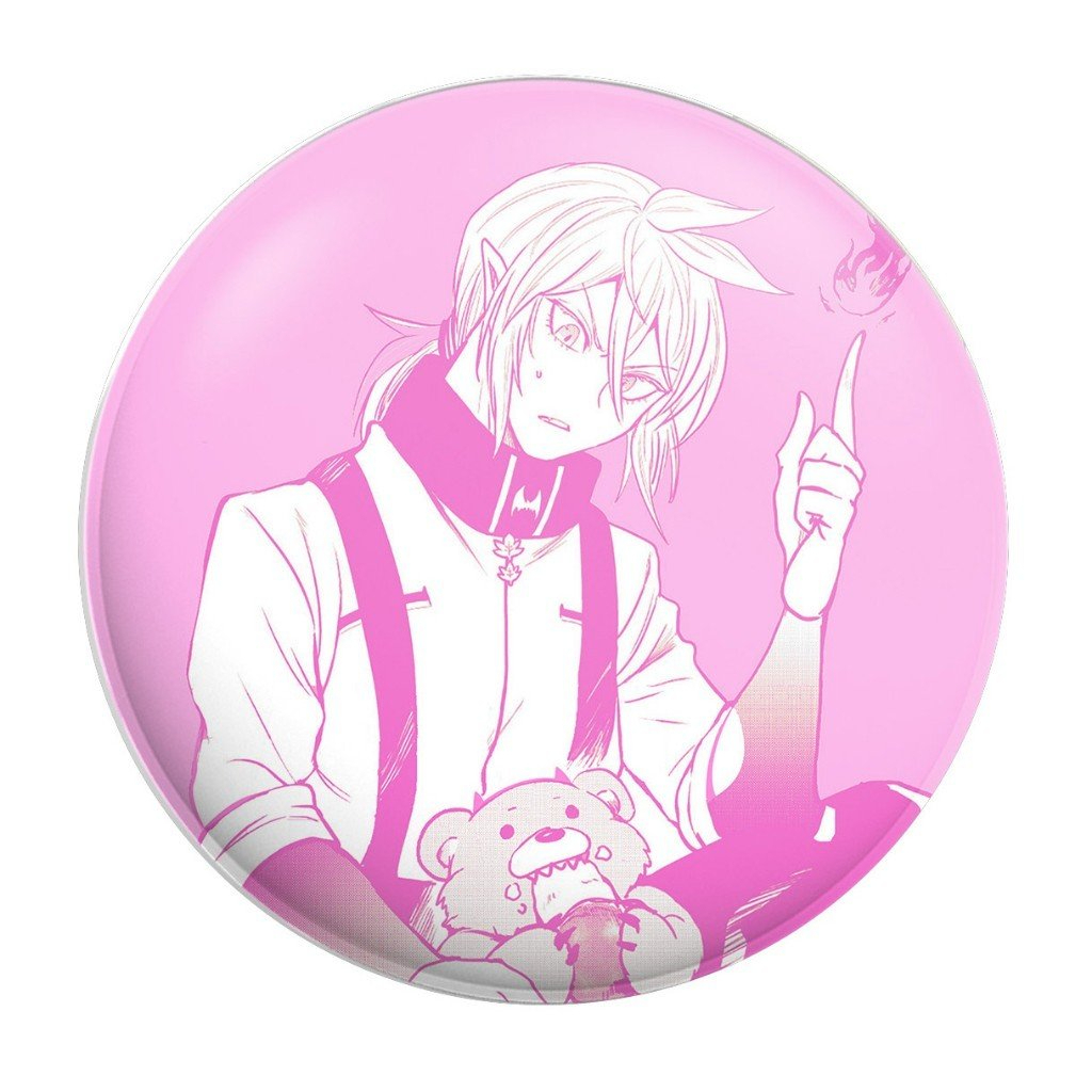 Huy hiệu IN HÌNH Mairimashita! Iruma-kun Iruma giá đáo! ver MỘT MÀU anime chibi dễ thương tiện lợi