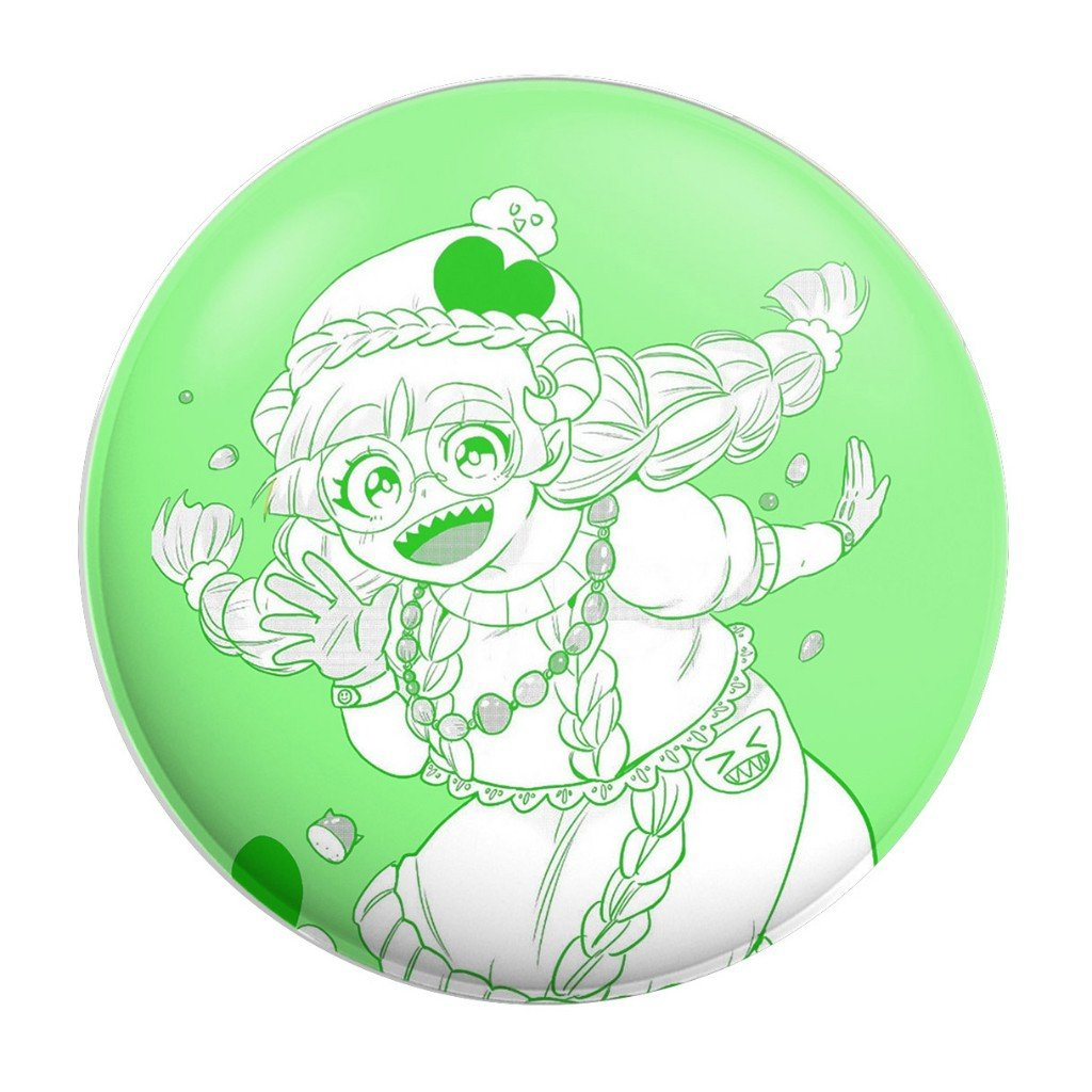 Huy hiệu IN HÌNH Mairimashita! Iruma-kun Iruma giá đáo! ver MỘT MÀU anime chibi dễ thương tiện lợi