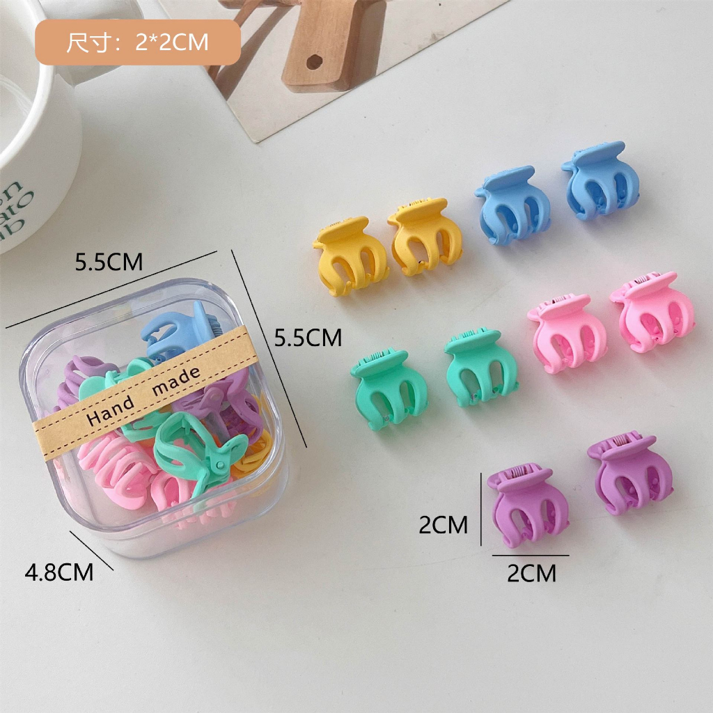 Set 10 kẹp mái mini cute - UniLabel