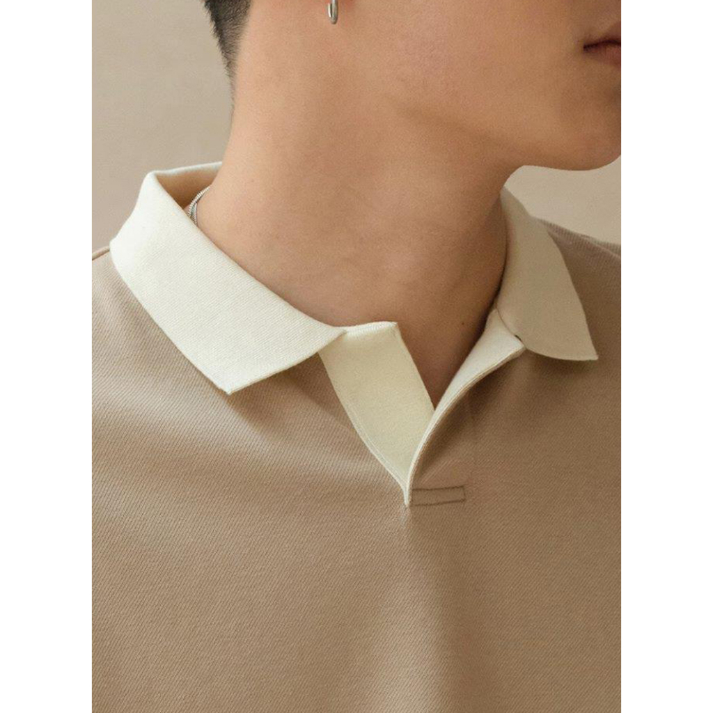 Áo Polo Nam Có Cổ BASIC VEE Premium Vải Cá Sấu Cotton Phiên Bản Hàn Quốc - FREDO Menswear