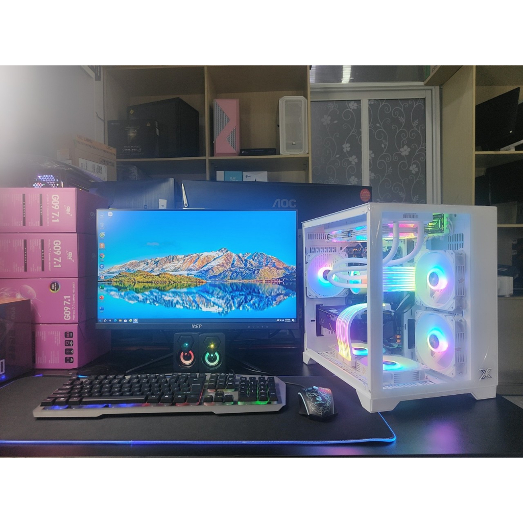 Full trọn bộ máy tính và màn hình PCgaming : #LOL , #FO4, #PUBG , #Valorant ,….