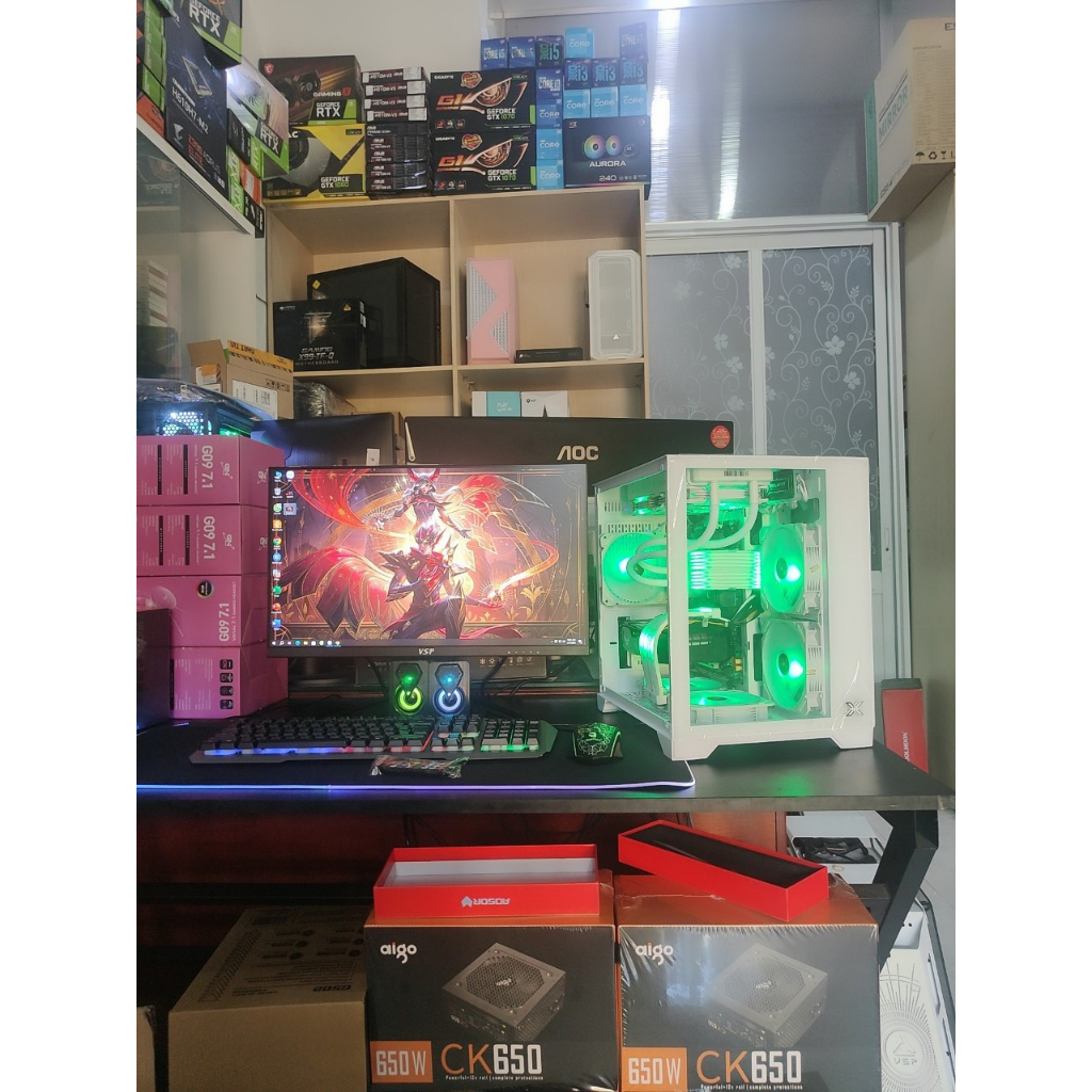 Full trọn bộ máy tính và màn hình PCgaming : #LOL , #FO4, #PUBG , #Valorant ,….
