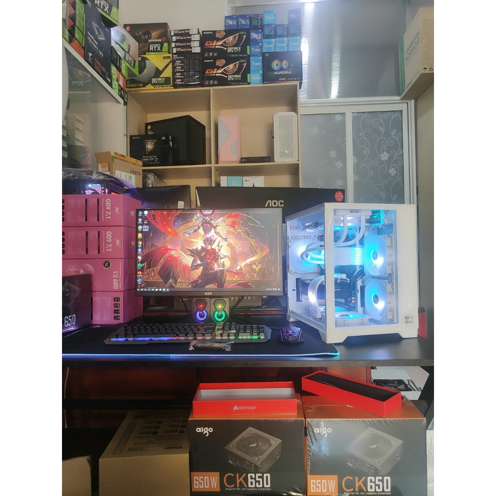 Full trọn bộ máy tính và màn hình PCgaming : #LOL , #FO4, #PUBG , #Valorant ,….