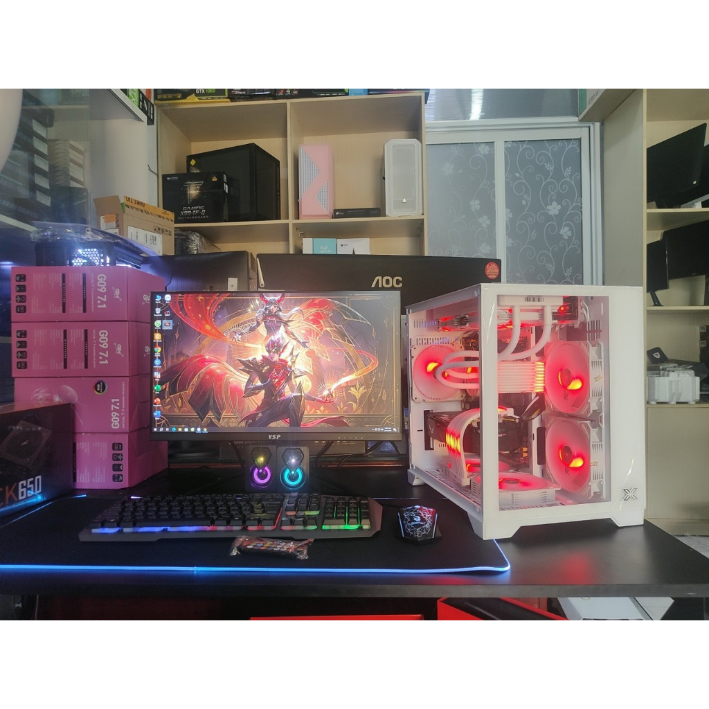 Full trọn bộ máy tính và màn hình PCgaming : #LOL , #FO4, #PUBG , #Valorant ,….
