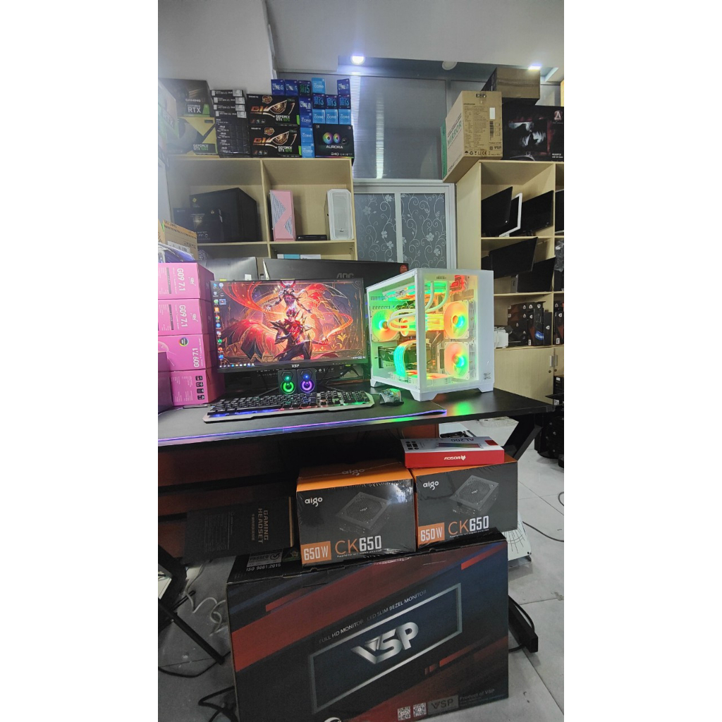 Full trọn bộ máy tính và màn hình PCgaming : #LOL , #FO4, #PUBG , #Valorant ,….