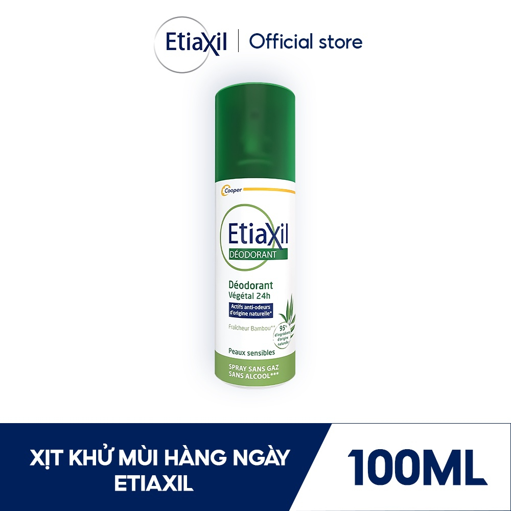 Lăn khử mùi Etiaxil hỗ trợ cải thiện mùi hôi hiệu quả chính hãng Pháp 15ml