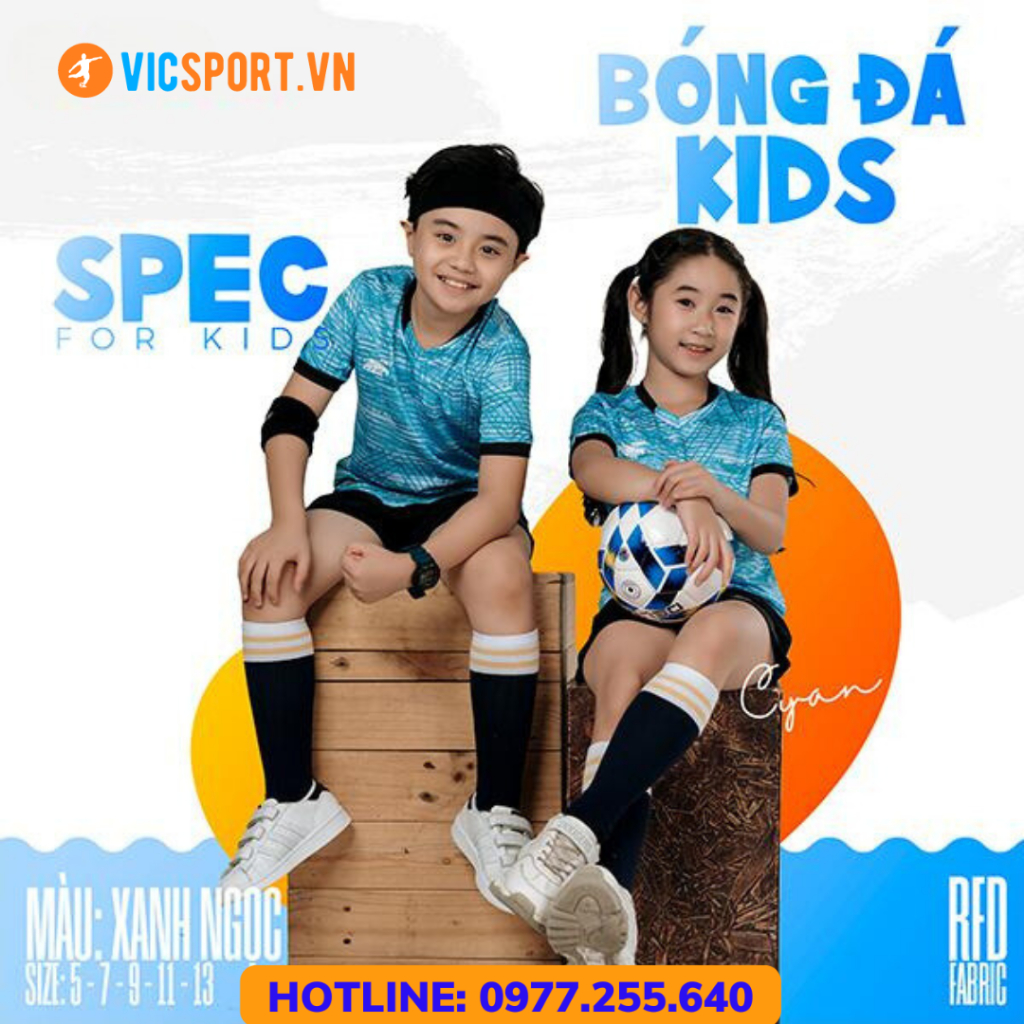 Quần ÁoThể Thao Thương Hiệu Trẻ Em Riki Spec Cao Cấp Cực Xịn Cho Bé - Vicsport