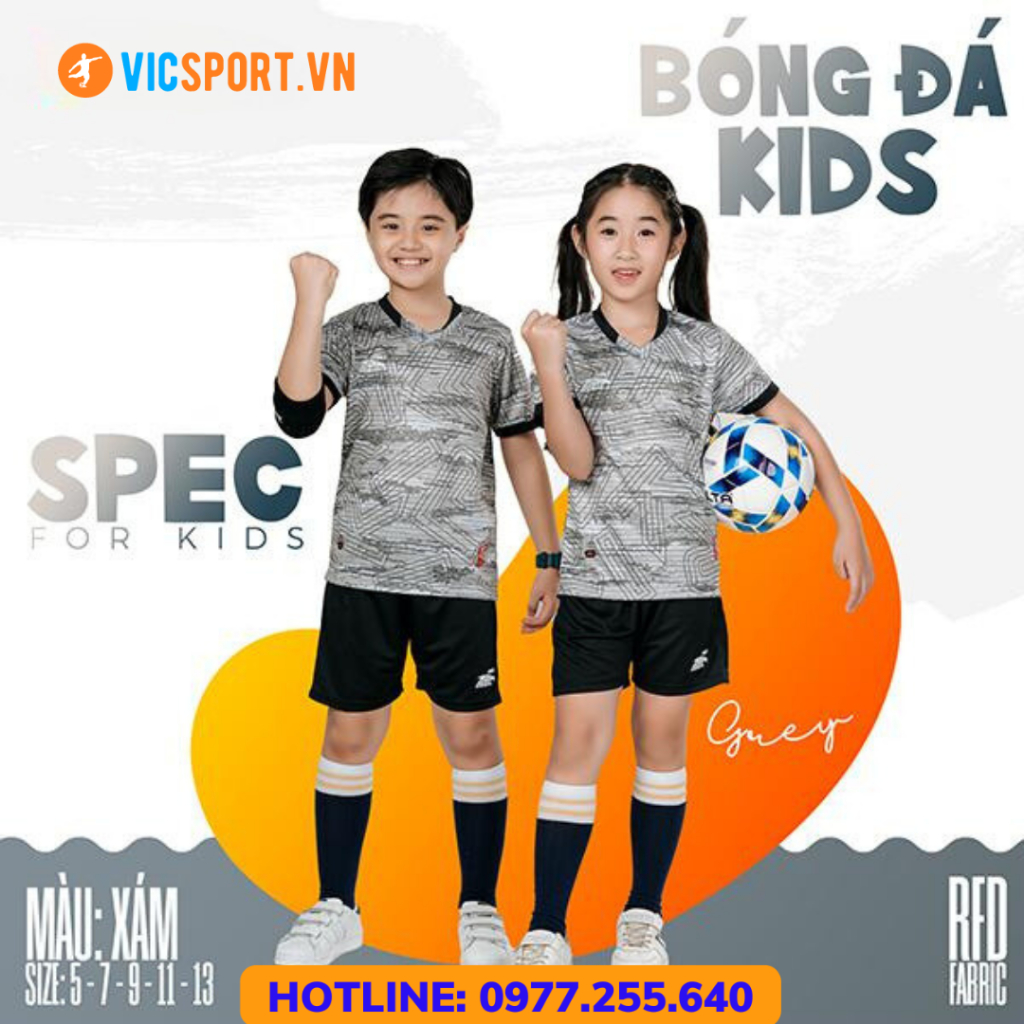 Quần ÁoThể Thao Thương Hiệu Trẻ Em Riki Spec Cao Cấp Cực Xịn Cho Bé - Vicsport