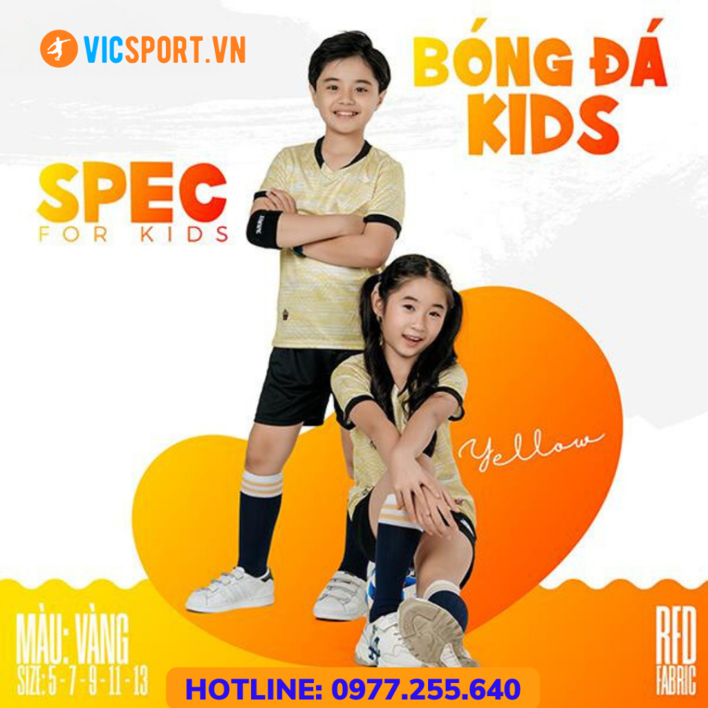 Quần ÁoThể Thao Thương Hiệu Trẻ Em Riki Spec Cao Cấp Cực Xịn Cho Bé - Vicsport