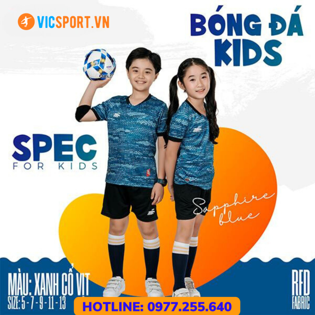 Quần ÁoThể Thao Thương Hiệu Trẻ Em Riki Spec Cao Cấp Cực Xịn Cho Bé - Vicsport