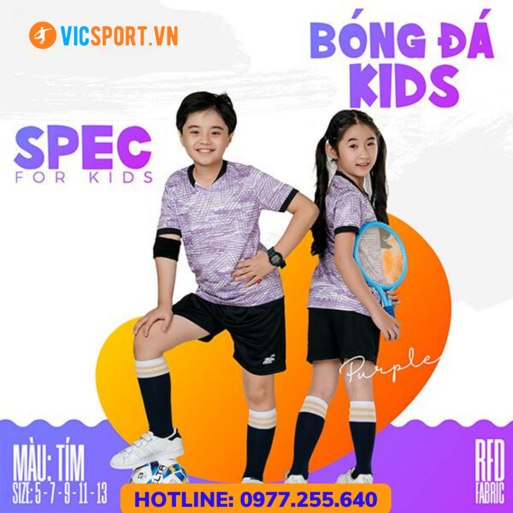 Quần ÁoThể Thao Thương Hiệu Trẻ Em Riki Spec Cao Cấp Cực Xịn Cho Bé - Vicsport